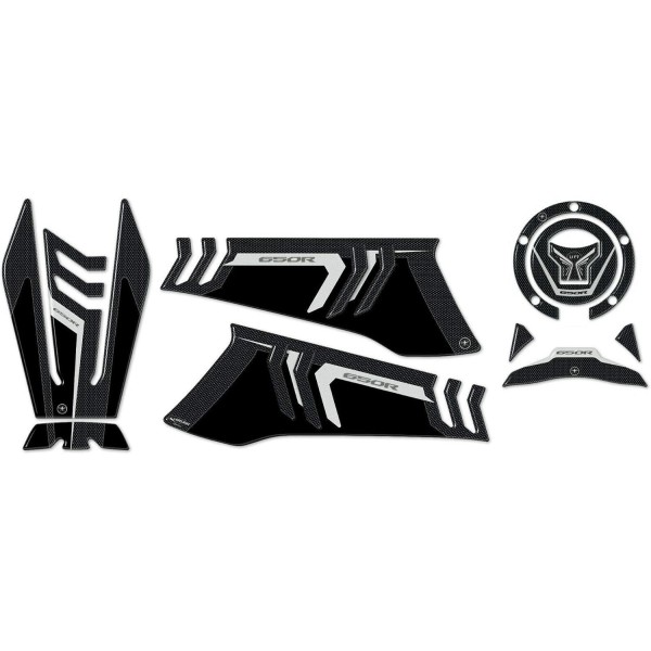 Kit d'autocollants de protection en résine 3D pour motos Honda CBR650R compatibles CBR 650 R