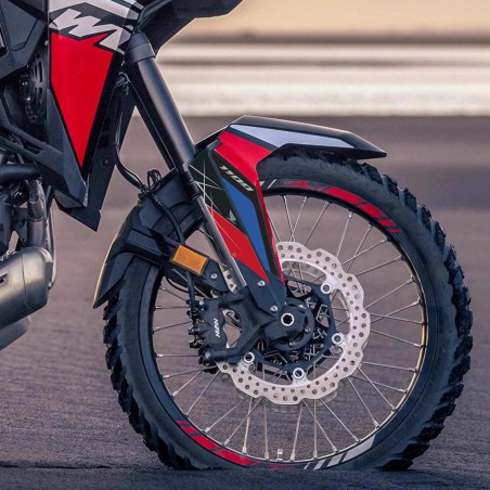 Pegatinas de protección de la almohadilla del asiento 3D compatibles con Honda Africa Twin 1100 2022