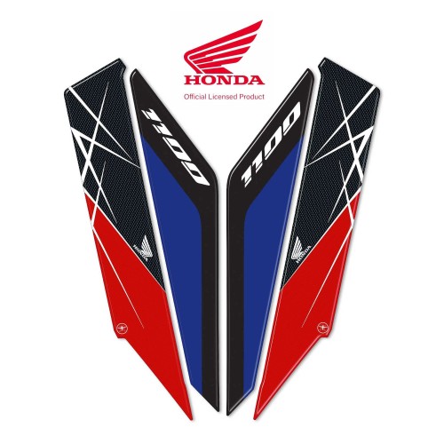                                             Adesivi 3D Protezioni Parasteli compatibili con Honda Africa Twin 1100 2022
                                          