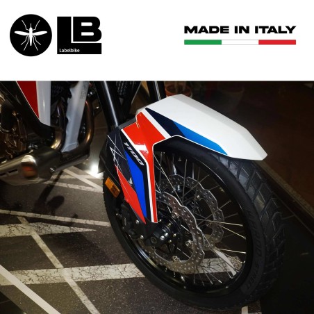 Aufkleber 3D Sattelstützenschützer passend für Honda Africa Twin 1100 2022
