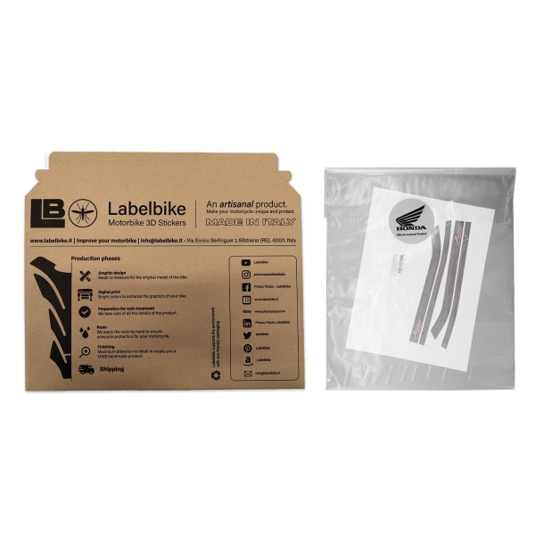 3D ADHESIVES KIT für HANDLE Griffe kompatibel HONDA AFRICA TWIN 1100 L - Fahrräder von 2020