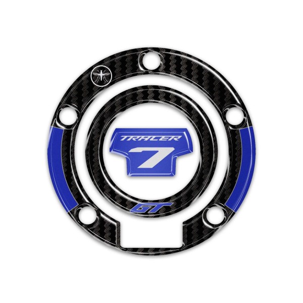 Adesivo 3D Tappo Serbatoio moto compatibile con Yamaha Tracer 7 GT 2025-26
