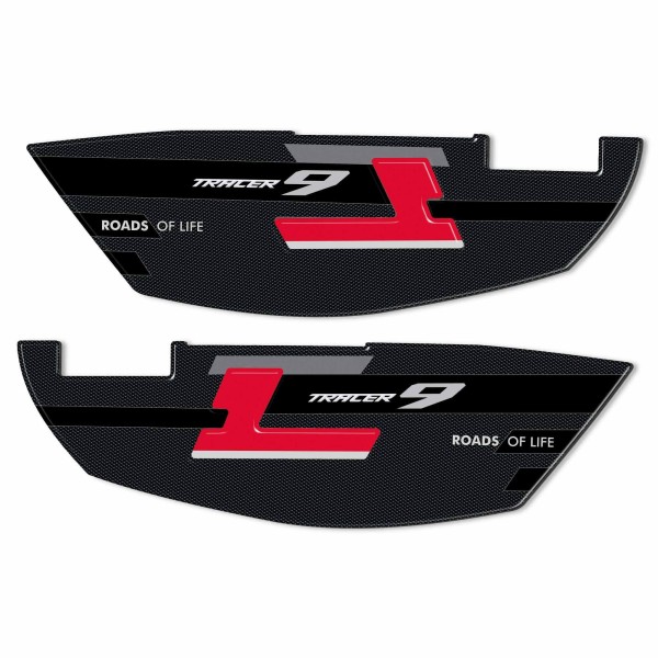 Autocollants 3D de protection pour valises de moto, compatibles avec la Yamaha Tracer 9 2025-26