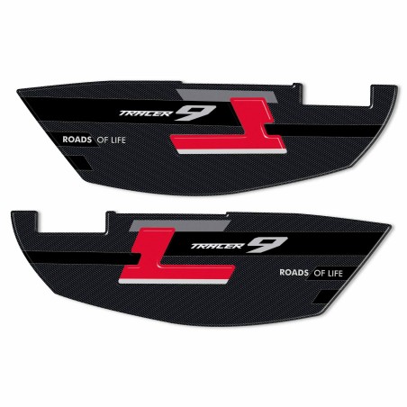 Autocollants 3D de protection pour valises de moto, compatibles avec la Yamaha Tracer 9 2025-26