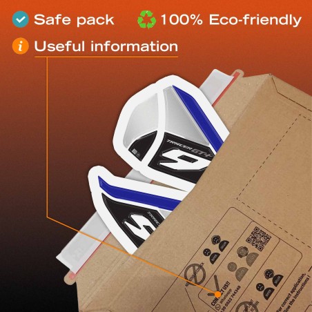 3D Sticker Fuel Tank Protectors compatible with the 2026 Yamaha Tracer 9 GT+