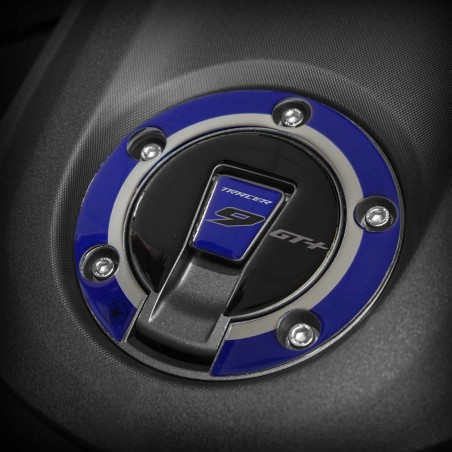 Adhesivo 3D para tapón de encendido sin llave de moto, compatible con la Yamaha Tracer 9 GT+ 2026