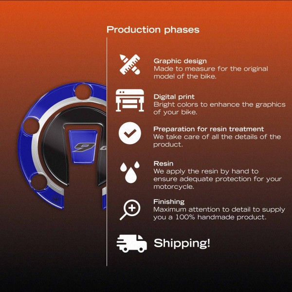 3D-Aufkleber für den Keyless-Tankdeckel, passend für die Yamaha Tracer 9 GT+ 2026