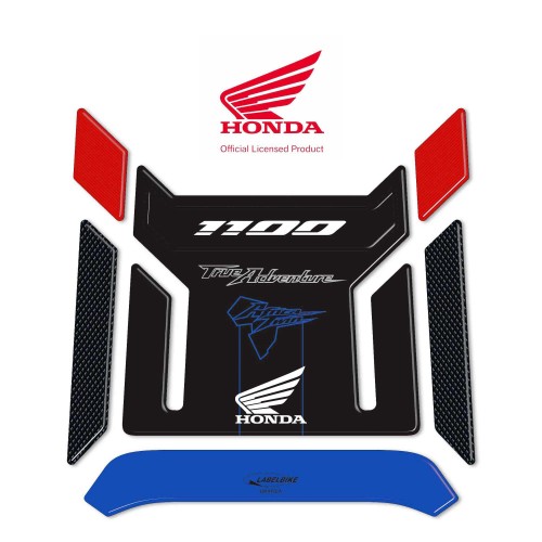                                             Adesivo 3D Paraserbatoio moto compatibile con Honda Africa Twin 1100 2022
                                          