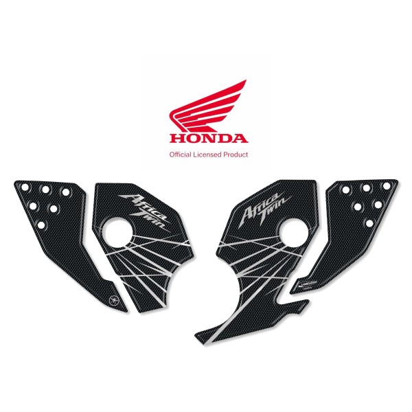 Autocollants de protection de talon en gel 3D compatibles avec Honda Africa Twin 1000