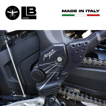 Autocollants de protection de talon en gel 3D compatibles avec Honda Africa Twin 1000