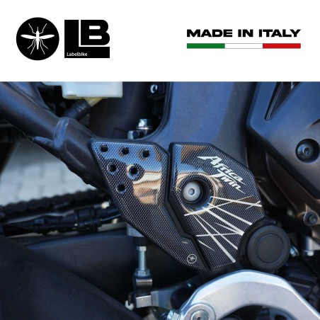 Autocollants de protection de talon en gel 3D compatibles avec Honda Africa Twin 1000