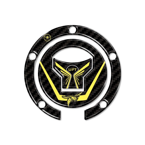                                             Pegatina 3D protección tapa depósito moto compatible con Honda Hornet 500 750
                                          