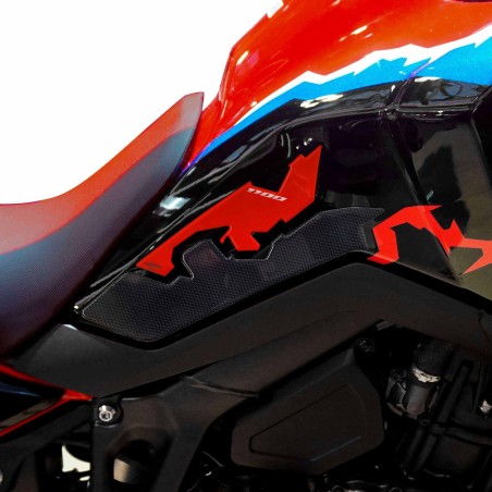 3D Tank-Seitenschutz-Aufkleber kompatibel mit Honda Africa Twin 2024