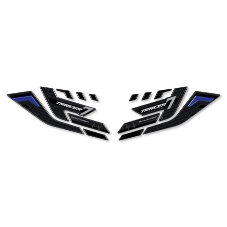 Stickers 3D Handguards motorbike compatible with Yamaha Tracer 7 2021-2024