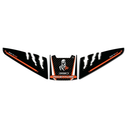                                             Paraserbatoio Adesivo 3D per serbatoio Moto compatibile KTM 390 adventure 
                                          