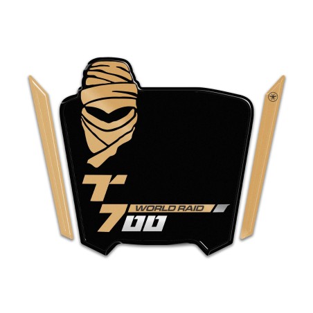 Adesivi 3D Cupolino moto compatibili con Yamaha Tenere 700 World Raid 2026