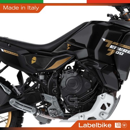 Adhesivos 3D laterales para motos compatibles con la Yamaha Tenere 700 World Raid 2026