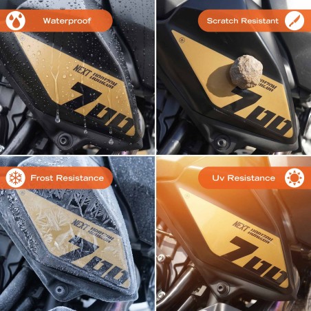 3D-Aufkleber für Motorrad-Tanks, kompatibel mit der Yamaha Tenere 700 World Raid 2026