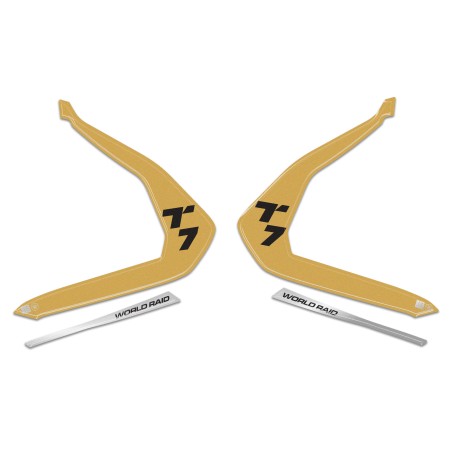 3D handguard stickers for motorbikes, compatible with the Yamaha Tenere 700 World Raid 2026
