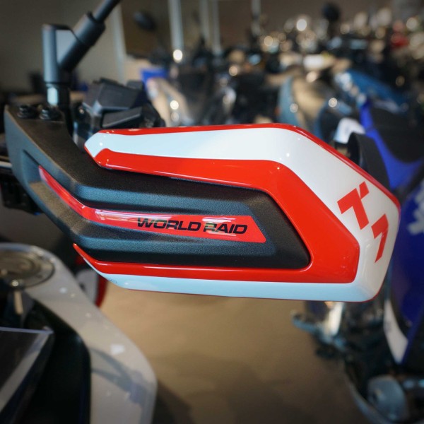3D handguard stickers for motorbikes, compatible with the Yamaha Tenere 700 World Raid 2026