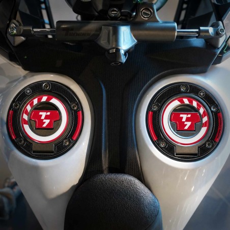 Autocollants pour bouchon de réservoir compatibles avec la Yamaha Tenere 700 World Raid 2026