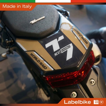 3D motorcycle tail sticker compatible with the Yamaha Tenere 700 World Raid 2026