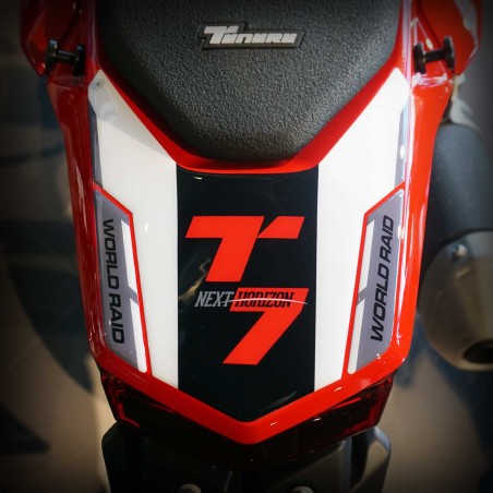 Autocollant 3D pour l'arrière de la moto, compatible avec la Yamaha Tenere 700 World Raid 2026