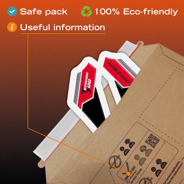 Protection de réservoir adhésive compatible avec la Yamaha Tenere 700 World Raid 2026