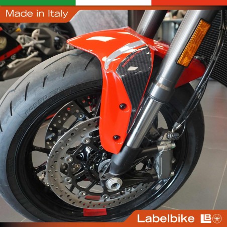 Adesivi 3D Protezioni Parasteli moto compatibili con Ducati Monster V2 2026