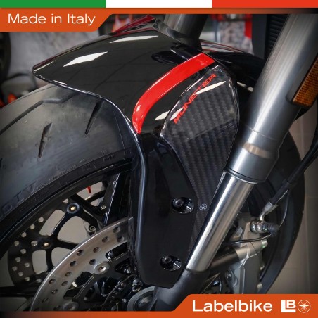 Adesivi 3D Protezioni Parasteli moto compatibili con Ducati Monster V2 2026