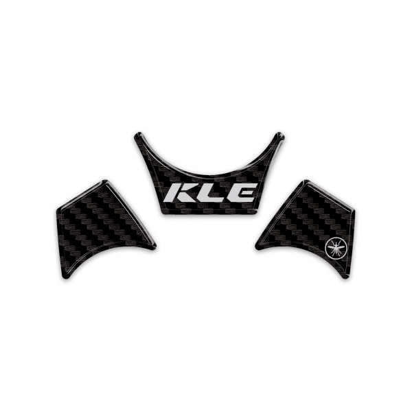 Adesivo 3D Protezione Zona Chiave moto compatibile con Kawasaki KLE500 2026
