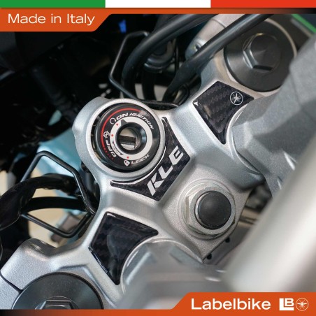 Adesivo 3D Protezione Zona Chiave moto compatibile con Kawasaki KLE500 2026
