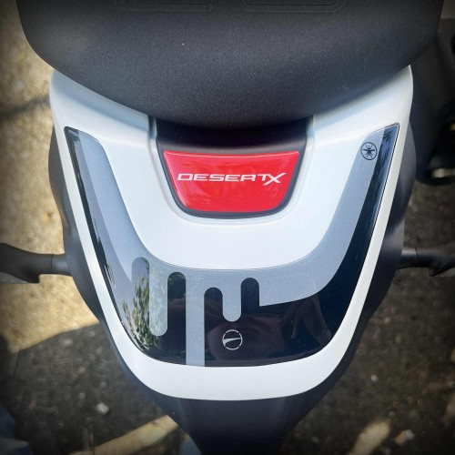                             Αυτοκόλλητο 3D για την προστασία της ουράς της μοτοσικλέτας, συμβατό με τη Ducati DesertX 2026
                          