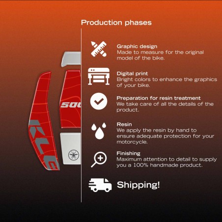 Autocollant 3D de protection du bouchon de réservoir de moto, compatible avec la Kawasaki KLE500