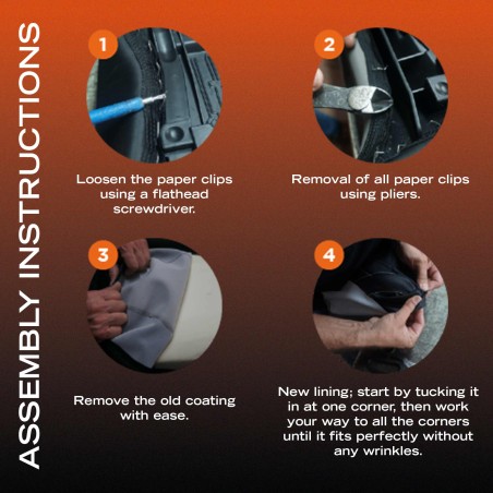 Motorcycle seat cover compatible with the BMW F 800 R
