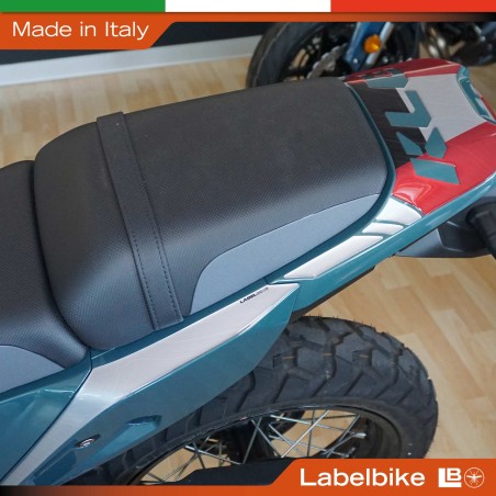 Autocollant de protection 3D pour le garde-boue arrière de moto, compatible avec la Kawasaki KLE500 2026