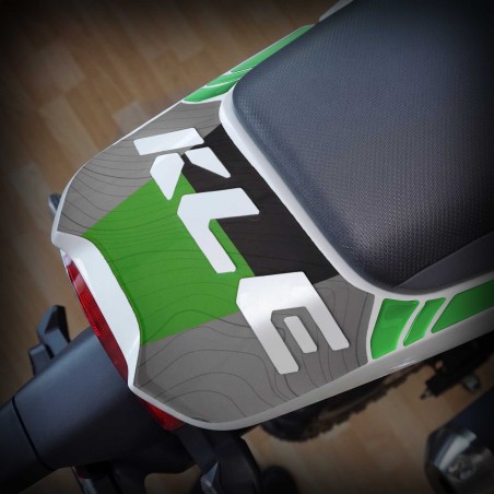 Autocollant de protection 3D pour le garde-boue arrière de moto, compatible avec la Kawasaki KLE500 2026