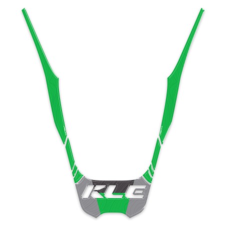 Αυτοκόλλητο 3D για την προστασία της ουράς της μοτοσικλέτας, συμβατό με το μοντέλο Kawasaki KLE500 2026