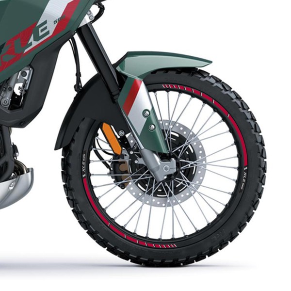 Klebestreifen für Motorradräder – Felgen, kompatibel mit Kawasaki KLE500 2026