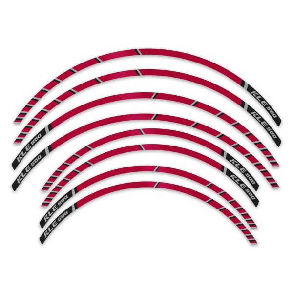Strisce Adesive per Ruote Moto Cerchi compatibili con Kawasaki KLE500 2026
