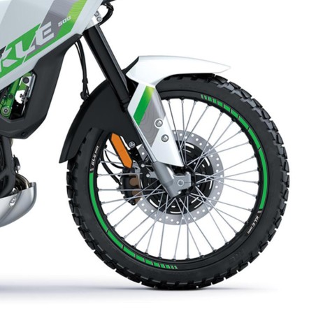 Strisce Adesive per Ruote Moto Cerchi compatibili con Kawasaki KLE500 2026