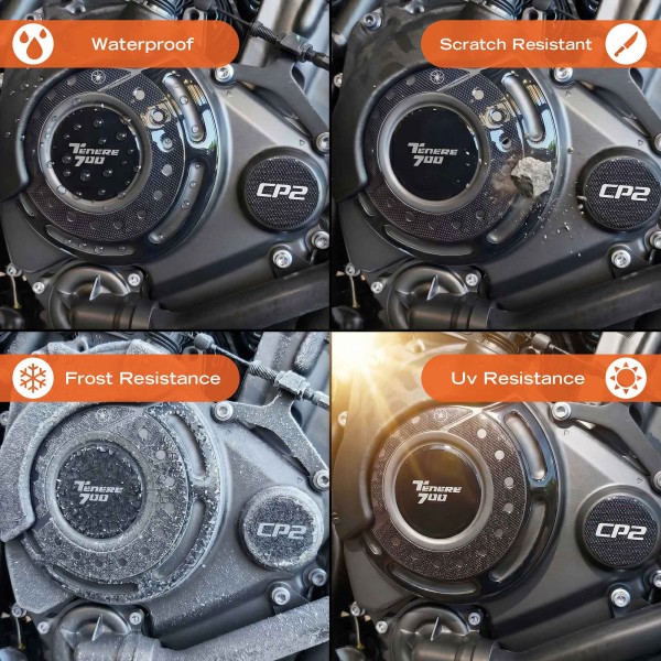 Protector de cárter compatible con la Yamaha Tenere 700 y la World Raid 2025-2026