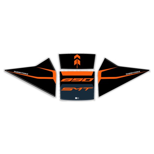                                             Paraserbatoio Adesivo 3D Protezione moto compatibile con KTM 890 SMT 2026
                                          