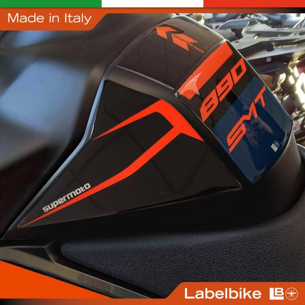 Paraserbatoio Adesivo 3D Protezione moto compatibile con KTM 890 SMT 2026