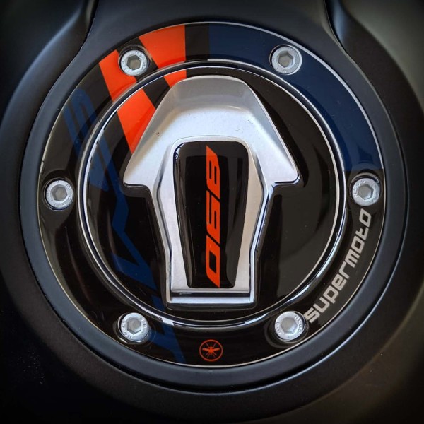 Adesivo Protezione Tappo Serbatoio moto compatibile con KTM 890 SMT 2026