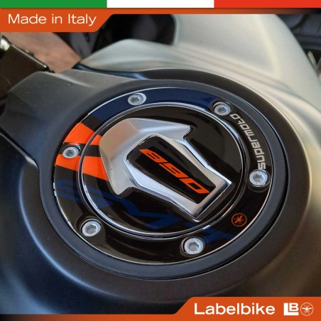 Autocollant de protection pour bouchon de réservoir de moto, compatible avec la KTM 890 SMT 2026