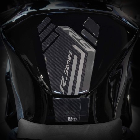 Autocollant 3D en résine pour réservoir de moto, compatible avec la Yamaha R9 2025-2026