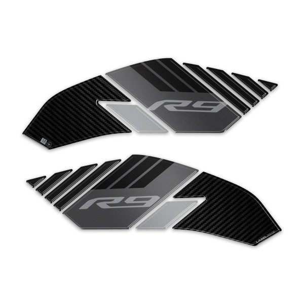 Adesivi Protezioni Laterali Serbatoio compatibili con Yamaha R9 2025-2026