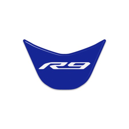 Autocollant de protection 3D pour l'arrière de la selle de moto, compatible avec la Yamaha R9 2025-2026