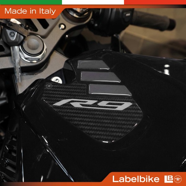 3D-Gel-Aufkleber für den Tankoberteil von Motorrädern, kompatibel mit der Yamaha R9 2025–2026